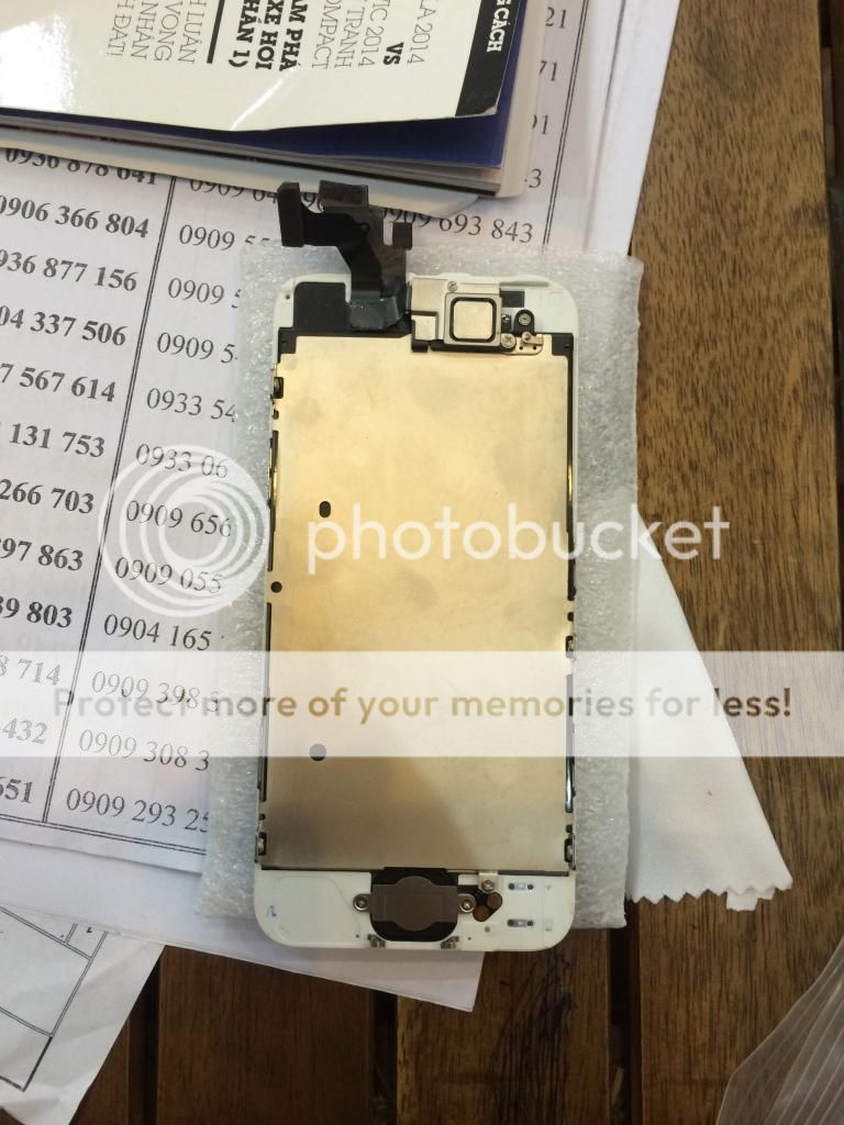 Phụ kiện zin iphone 5 , màn hình tháo máy iphone 5 về nhiều - 6