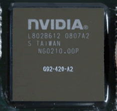 65nm G92 Revision A2 65nm G92 Revision A2